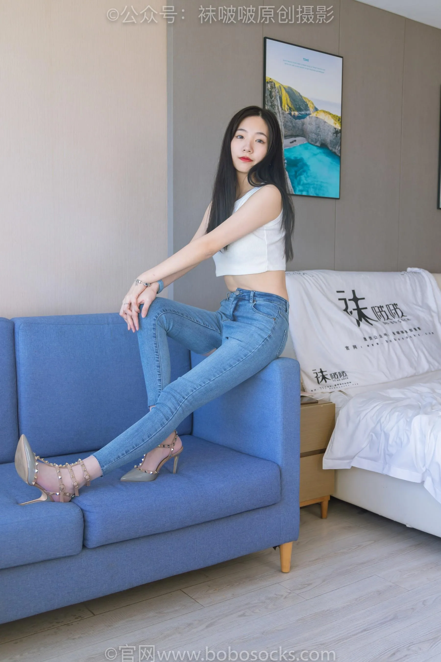 [BoBoSocks袜啵啵]NO.201 小甜豆-高跟鞋、白丝 [87P]插图8
